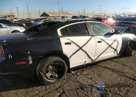 2012 Dodge Charger Police из США, поврежденный, VIN 2C3CDXATXCH287841